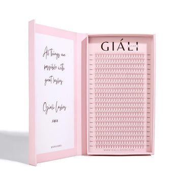 Giáli Lashes Luxe 6D Short Stem Premade Volume 400 Fans-Giali Lashes